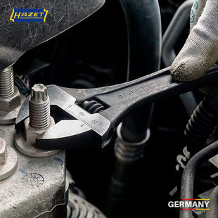 HAZET德国进口活络扳手活动扳手开口扳子活口扳带刻度多功能扳手2