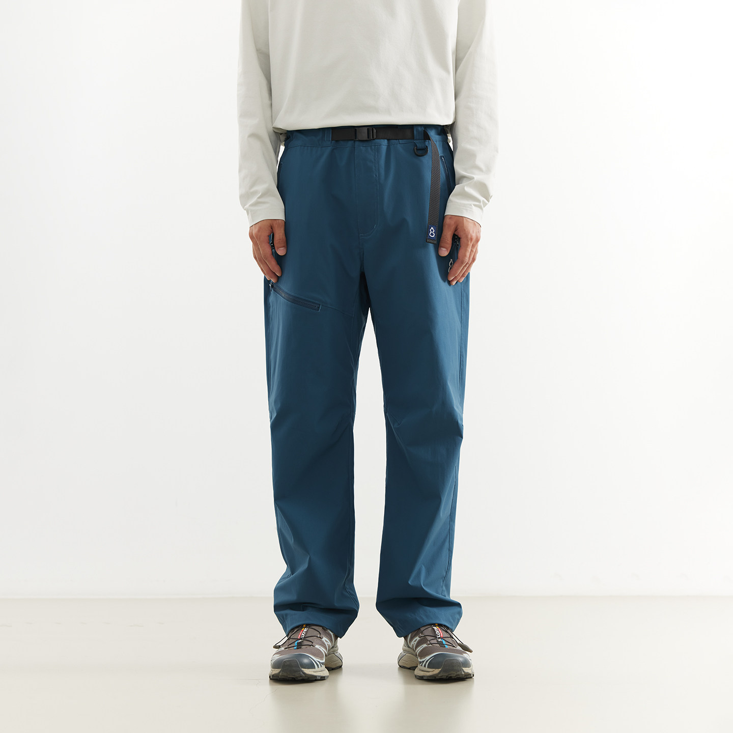 吃茶去chichaqu26春夏户外无氟防水轻量软壳长裤运动徒步骑行攀岩