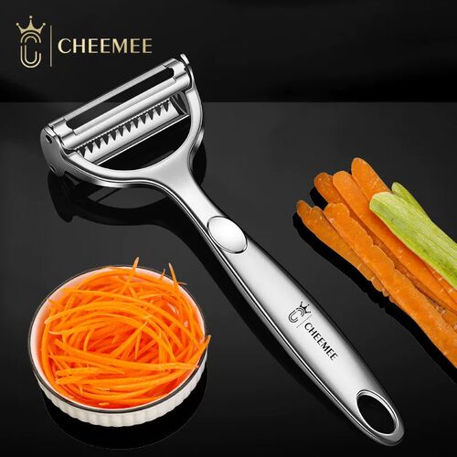 CHEEMEE多功能削皮刀二合一设计