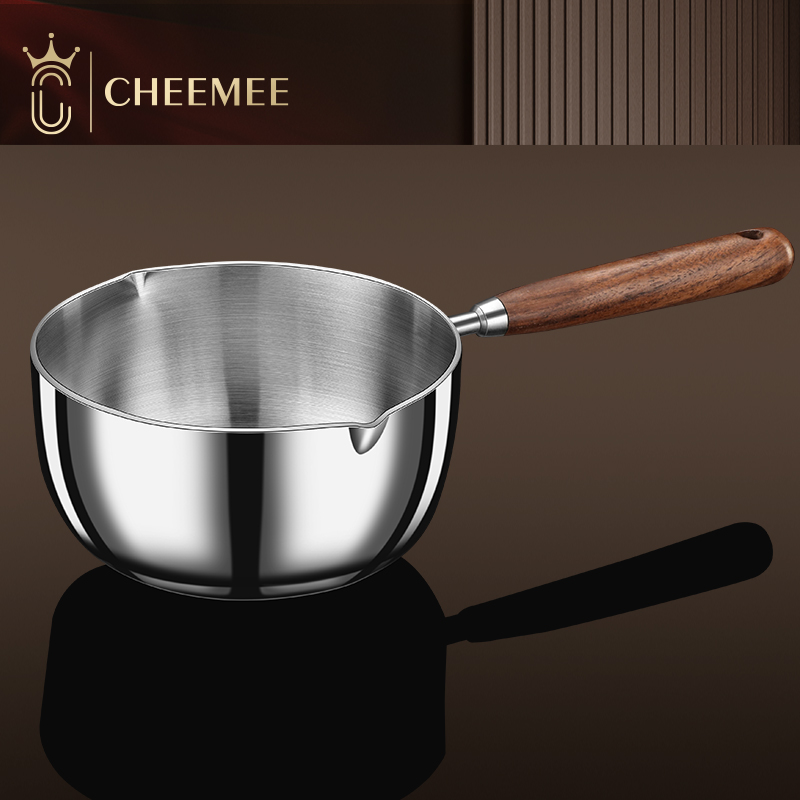 CHEEMEE316不锈钢复合迷你小奶锅