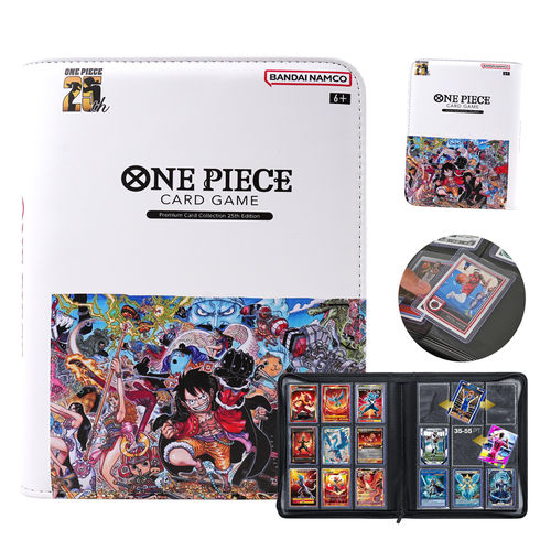 航海王ONEPIECE大容量卡册海贼王35PT卡夹卡册高档卡牌拉链收藏册