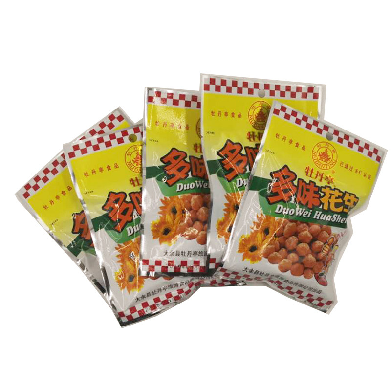 赣州大余牡丹亭多味花生花生仁原味香辣休闲零食包装38克装*10袋