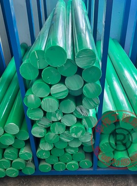 进口绿色Polyamide nylon聚酰胺塑胶板材圆棒料加工切割定制