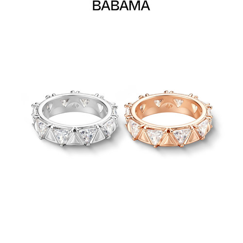 新品babama冰川戒指女小众设计