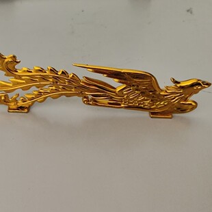 装 塑料凤凰供佛立体摆件材金色节扮饰传统金双面料日装 中秋折塔装