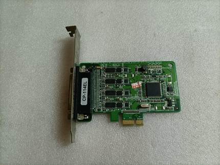 MOXA CP-114EL 4  RS-232/422/485 PCI-E 4串口卡 现货 实物图