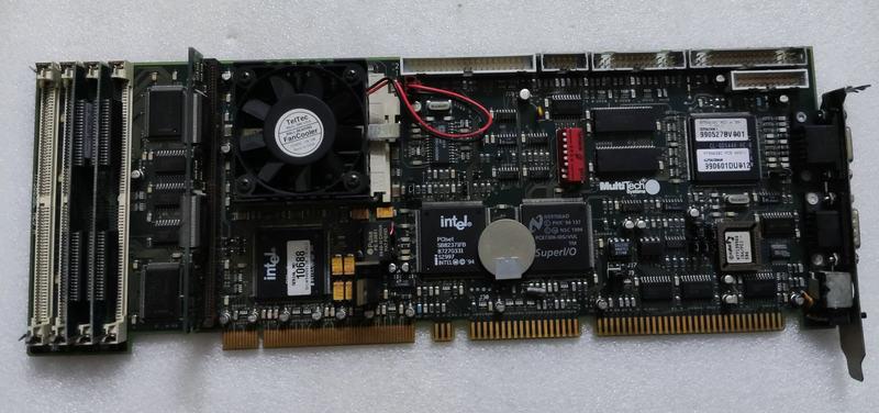 Multitech MT586SBC 586长卡工业主板拍前询价议价