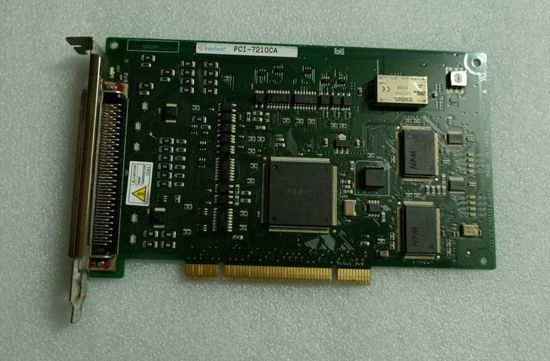 原装 Interface PCI-7210CA四轴运动控制卡实物图