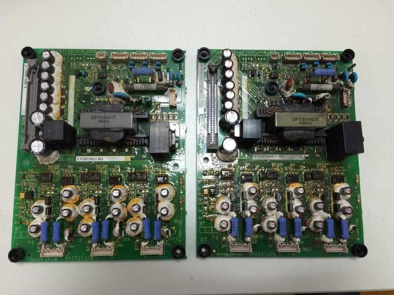 安川变频器驱动板2PCB YPCT31538-1A ETC650340.MS Q12551-507-8