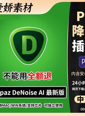 图片降噪软件Topaz DeNoise AI 3.7.2一键降噪除噪点PS插件滤镜