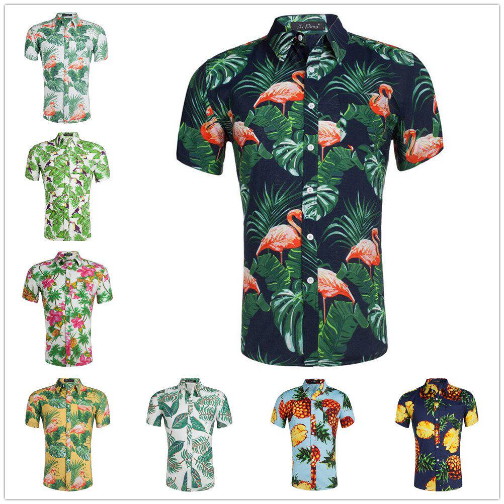 Hawaiian men's printed shirt, large men's在类目 男装, 棉裤中 - 来自Buy2taobao.com提供专业的淘宝代购服务