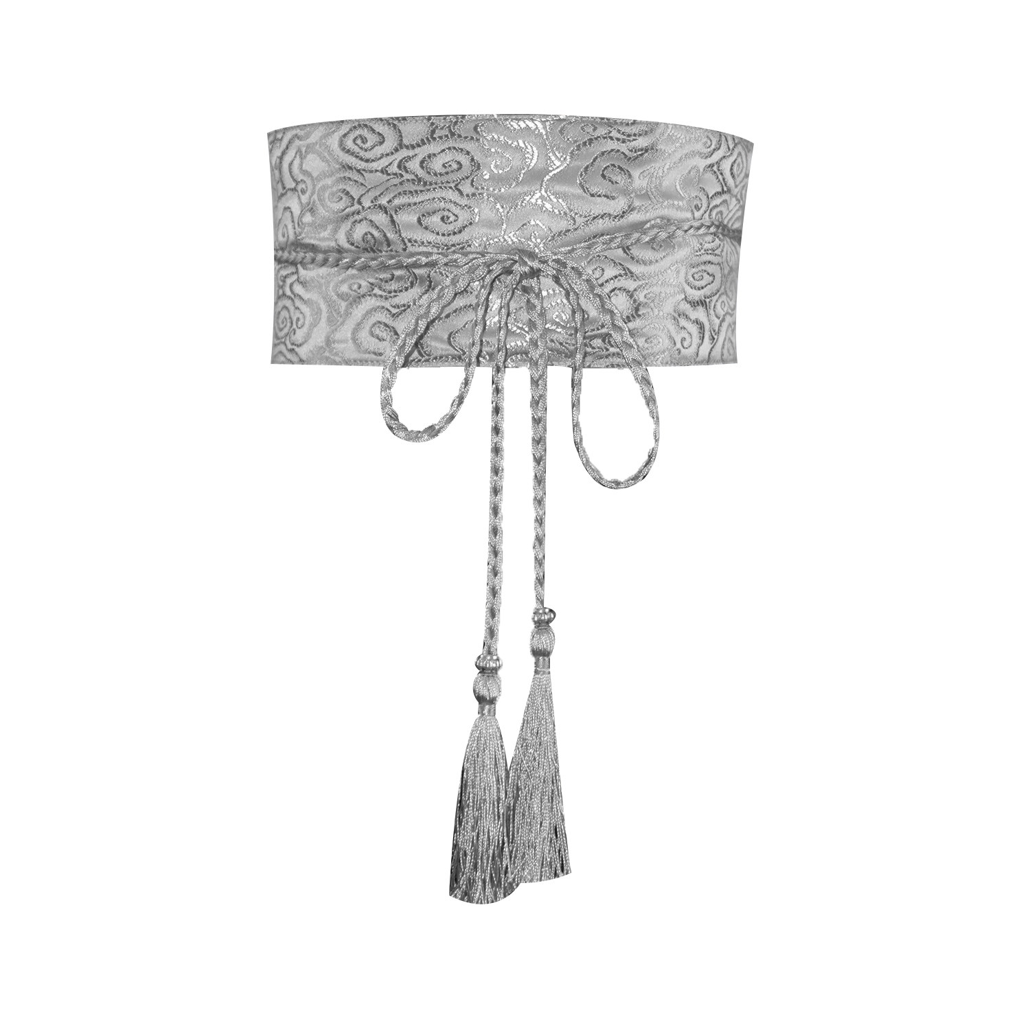 小祥云织锦缎绣花腰带古风流苏腰封 汉服腰带复古连衣裙束腰通用