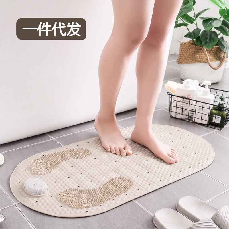 搓脚板地垫浴室洗澡防滑硅胶垫磨脚按摩去死皮懒人洗脚神器卫生间