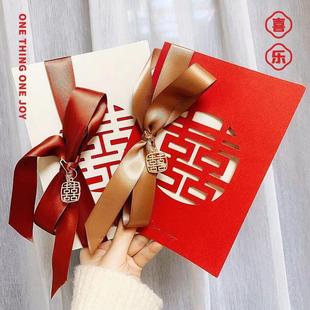 婚礼誓言卡高级新郎新娘结婚父母誓词卡本宣誓致辞手卡烫金宣言卡