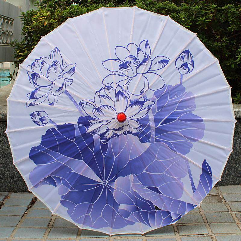 水墨风油纸伞汉服跳舞古典装饰伞吊顶中国风古风拍照男道具装饰伞