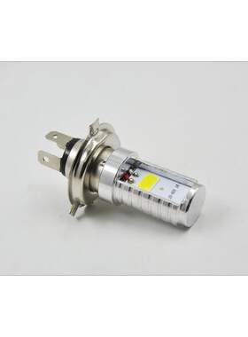 电动车前大灯led双爪超亮高低脚led摩托车内置改装灯三轮电动车灯