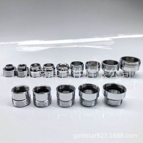 粗牙4/6分转换铜丝细18/水龙头接头24/内外22/16/配件26mm20/螺纹