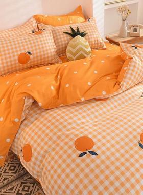 全棉纯棉被套单件磨毛加厚220260被罩双人1.82.2冬天200230