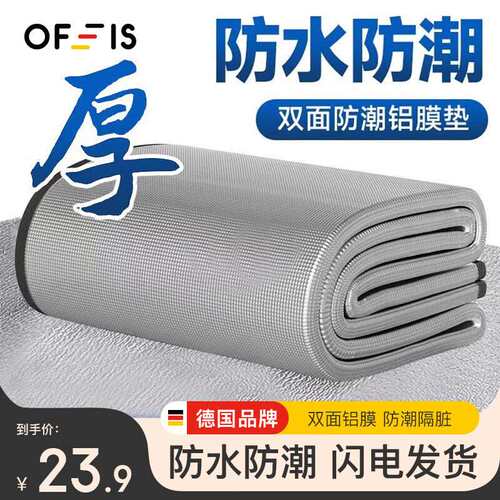 OFEIS帐篷防潮垫户外便携加厚露营家用打地铺铝箔膜野餐垫子地垫