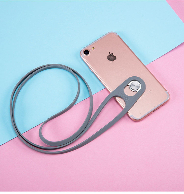 手机挂绳挂脖女款绳手机链硅胶吊绳可拆卸苹果vivo oppo 华为通用