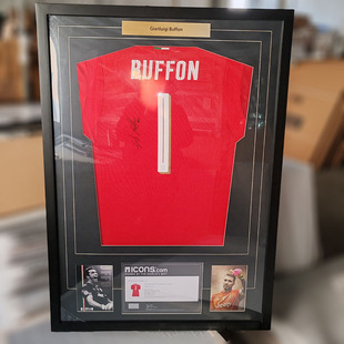 高端实木球衣裱框NBA篮球足球服收藏展示纪念装裱相框衣服T恤画框