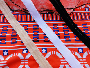 透明硅胶防滑松紧弹力织带1.2CM进口/服装辅料内衣文胸舞蹈鞋带