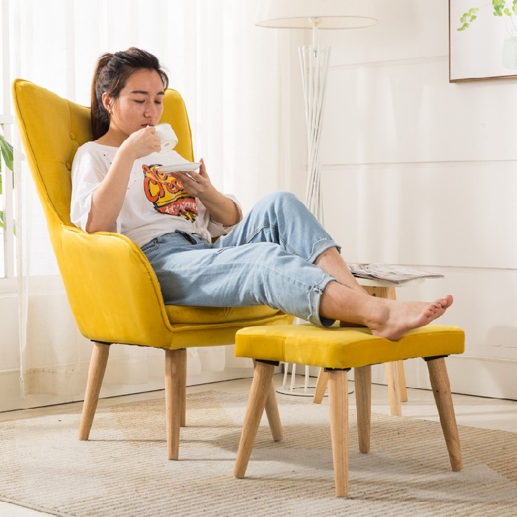创意懒人北欧单人沙发椅阳台小沙发迷你现代简约卧室小户型休闲椅|ruв категории жилой мебели, диван класса, ленивый диван - от Buy2taobao.com для оказания профессиональной услуги покупки агента Taobao