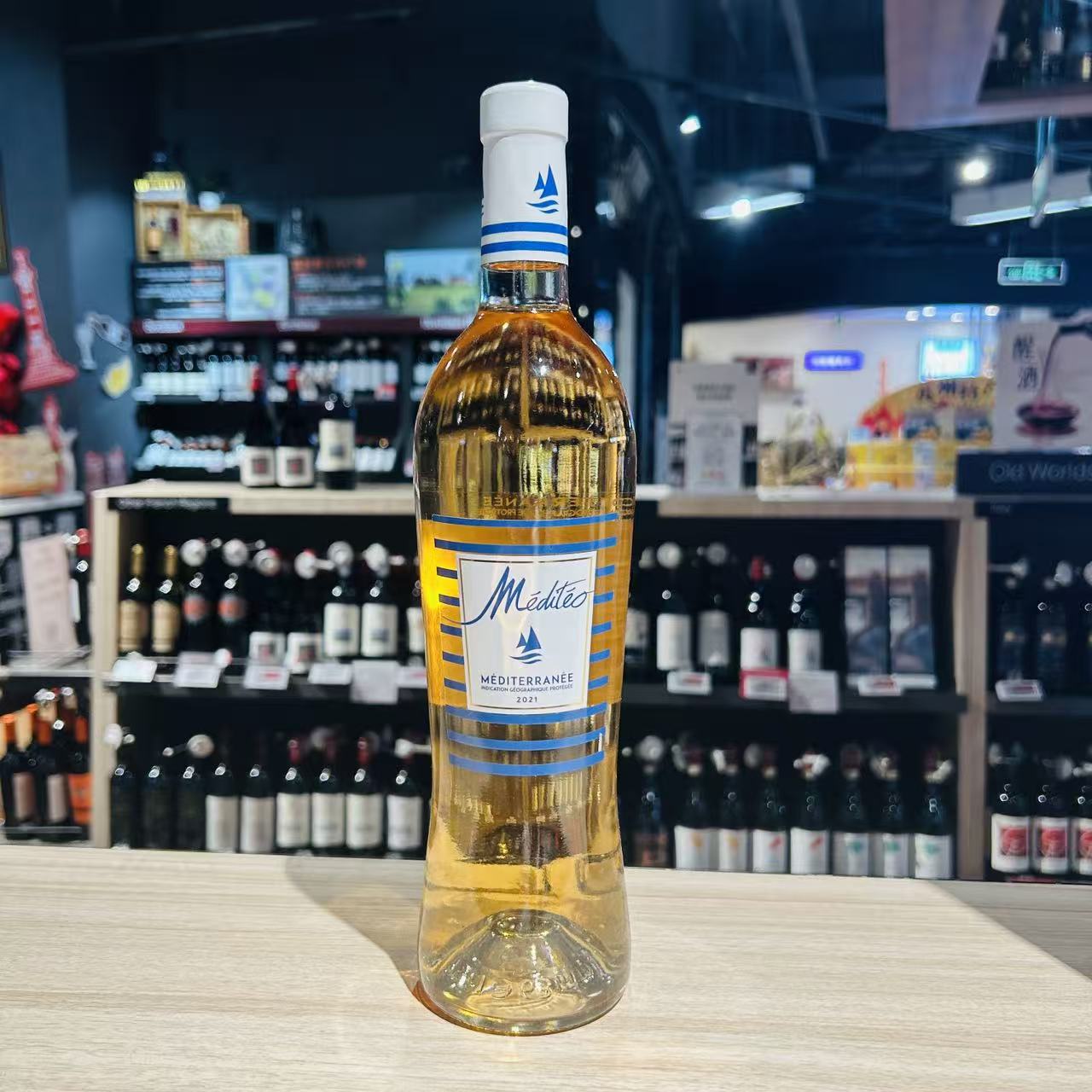 法国原装进口梅迪缇亚MEDITERRANEE12度桃红葡萄酒750mlX1