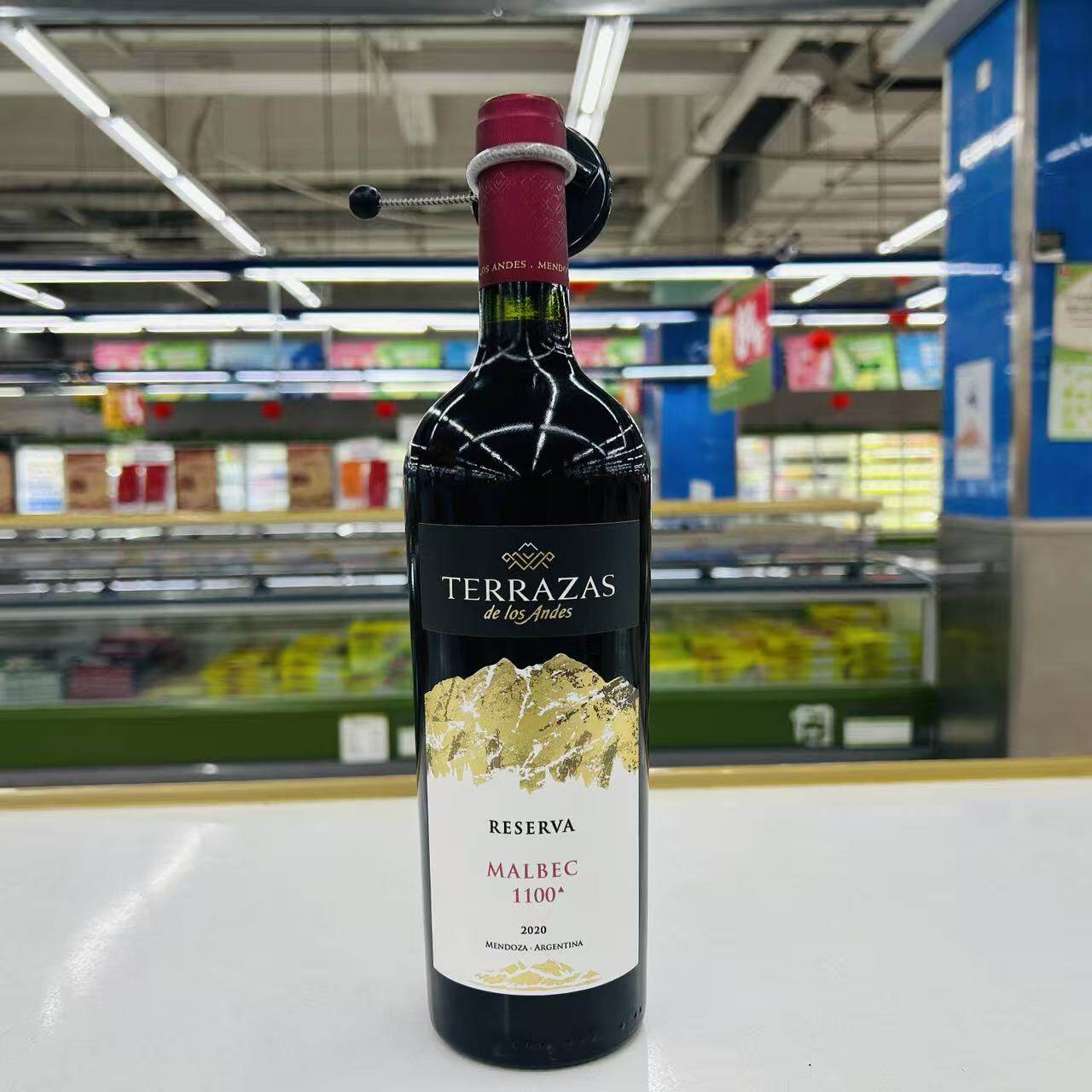 阿根廷进口TERRAZAS台阶安第斯山脉典藏马尔贝克红葡萄酒750ml