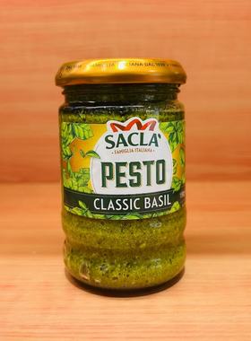 SACLA FAMIGLIA  ITALIANA CLASSIC BASIL PESTO PASTA SAUCE190g