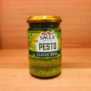 SACLA FAMIGLIA ITALIANA CLASSIC BASIL PESTO PASTA SAUCE190g