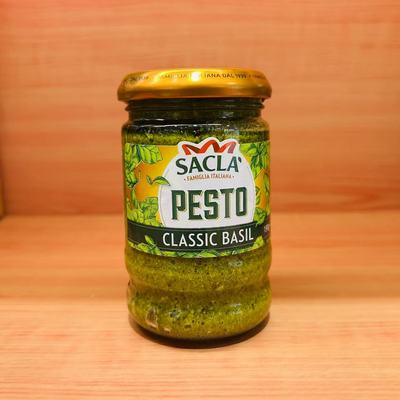 SACLA FAMIGLIA  ITALIANA CLASSIC BASIL PESTO PASTA SAUCE190g