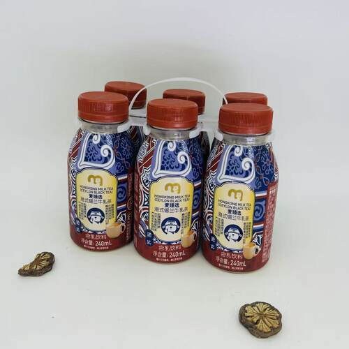 麦德龙港式锡兰牛乳茶HONGKONG MILK CEYLON BLACK TEA 240mlx6