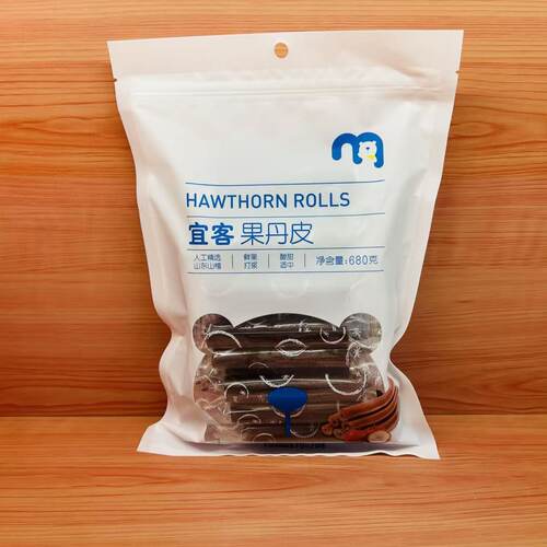 麦德龙独立包装山楂薄卷果丹皮HAWTHORN ROLLS 680g
