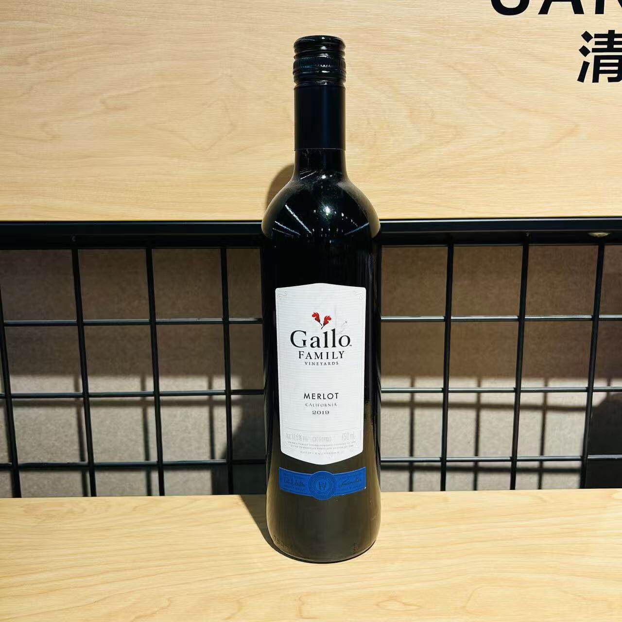 Gallo FAMILY嘉露家族庄园加州梅洛美乐半干红葡萄酒750ml