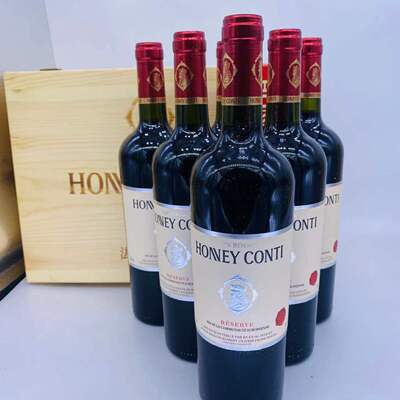 麦德龙法国原瓶进口礼箱珍藏干红