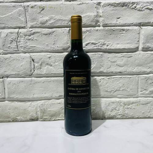 法国原装进口超级波尔多产区蒙瑞克尔MONRECUEIL干红葡萄酒750ml