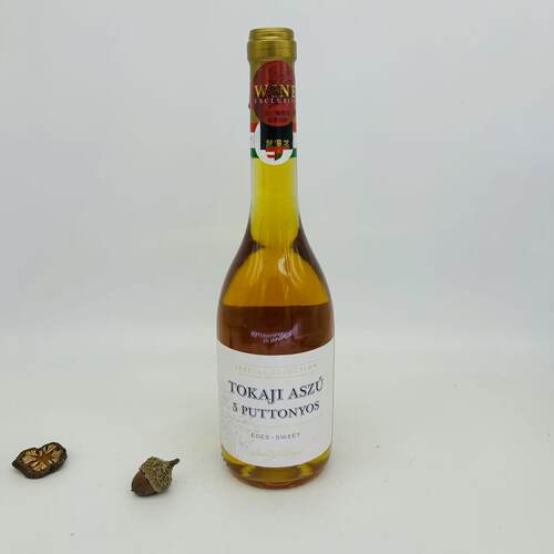 麦德龙匈牙利进口托卡伊五篓贵腐甜白葡萄酒500ml Tokaji