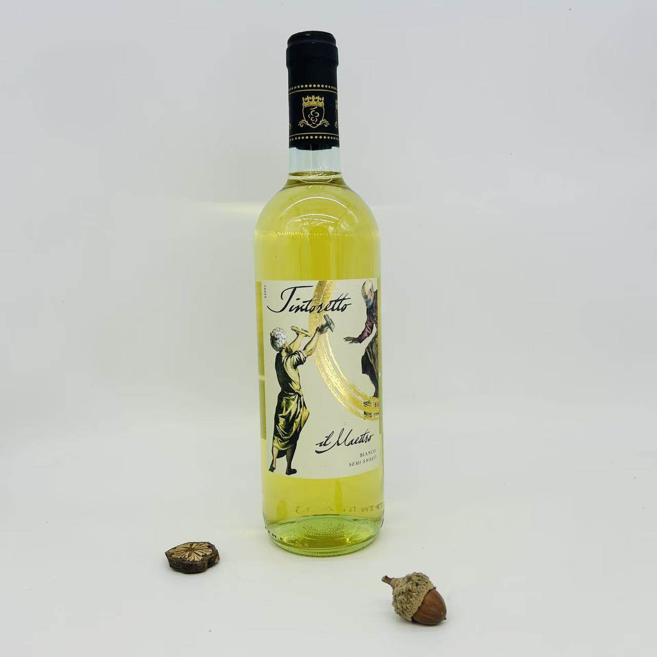 意大利原装进口10.5°半甜型干白葡萄酒750ml