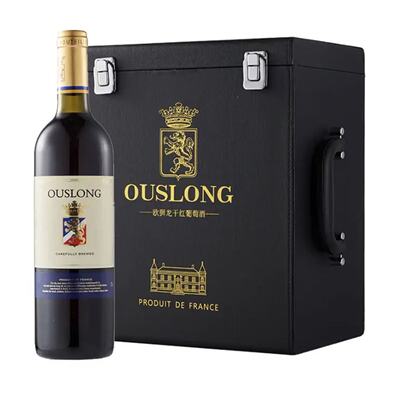 Ouslong CAREFULLY DRY RED WINE DE FRANCE 75CLX6