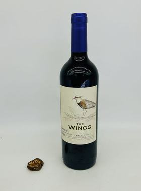 THE WINGS MERLOT CENTRAL VALLEY  WINE OF CHILE 75CL 13.5%VOL