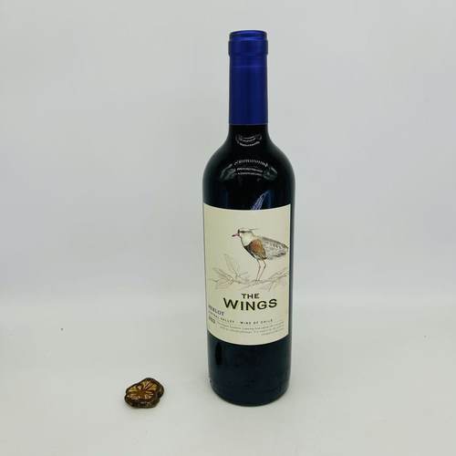 THE WINGS MERLOT CENTRAL VALLEY  WINE OF CHILE 75CL 13.5%VOL