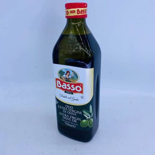Basso EXTRA VIRGIN OLIVE OIL Net Content 25.5 fl.oz 750m1e