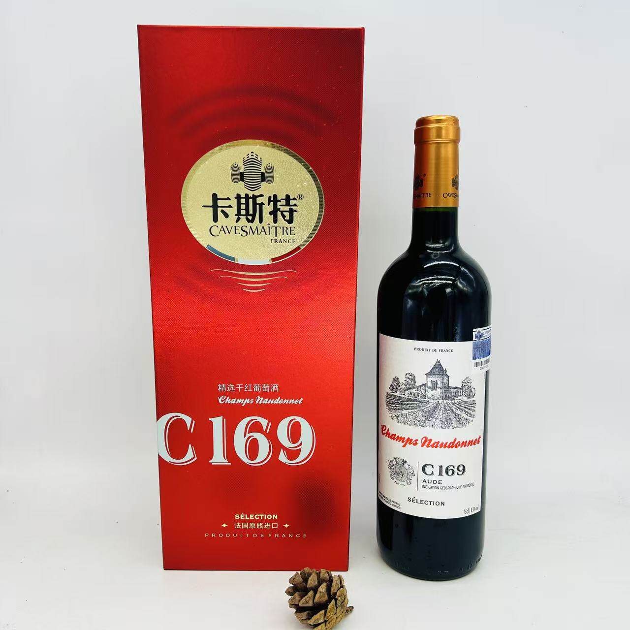CAVESMAITRE CHAMPS NAUDONNET C169 SELECTION VIN DE FRANCE