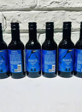 CARMENERE SEMI DRY RED WINE OF CENTRAL VALLEY CHILE 187mX6