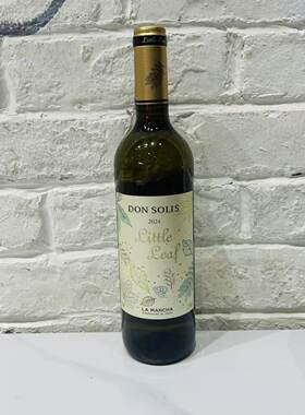 西班牙原装进口拉曼查产区唐索利斯DON SOLIS小叶干白葡萄酒750ml