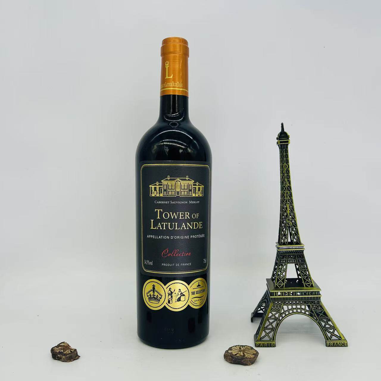 TOWER OF LATULAND APPELLATION VIN DEBORDEAUX PROTEGEE 75CL
