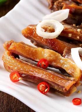 鸭腿农家风干腊鸭腿晒干美味腊味5个