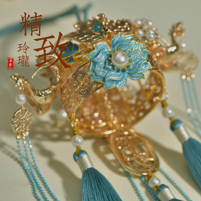 凤冠霞帔2022新款汽车挂件车内吊饰车载挂饰手工车饰平安高档成品