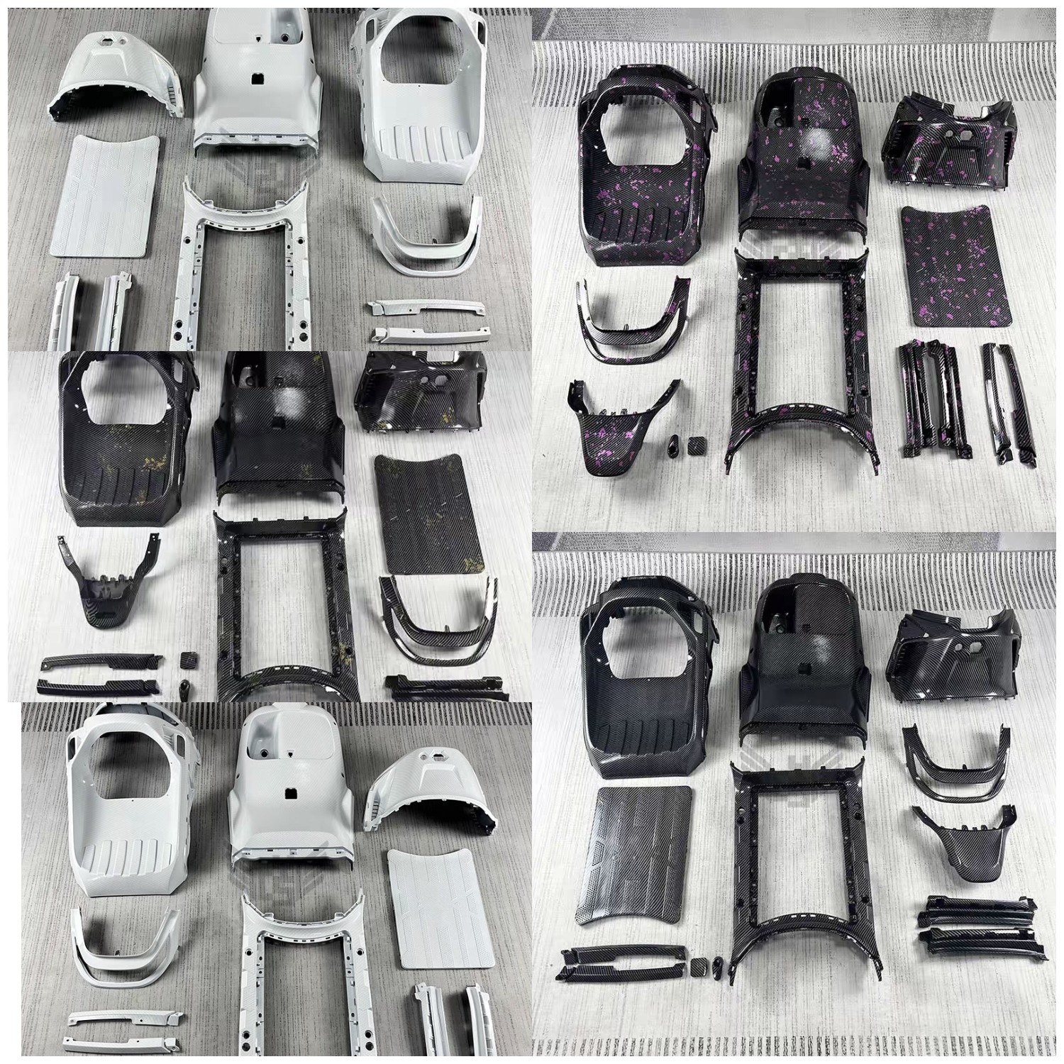 适用于9号M80CM85CM95C电动车壳配件PP件塑料件前挡风件护腿板九